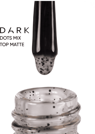 DARK DOTS MIX TOP MATTE, 10ml